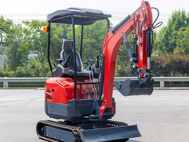 小型挖掘機單缸和雙缸的區(qū)別和應用